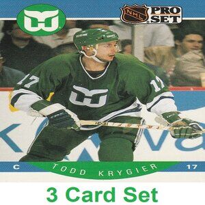 Todd Krygier Hockey Card Collection